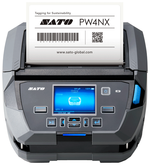 PW4NX Next Generation in Mobile Thermal Label Printing | SATO Oceania
